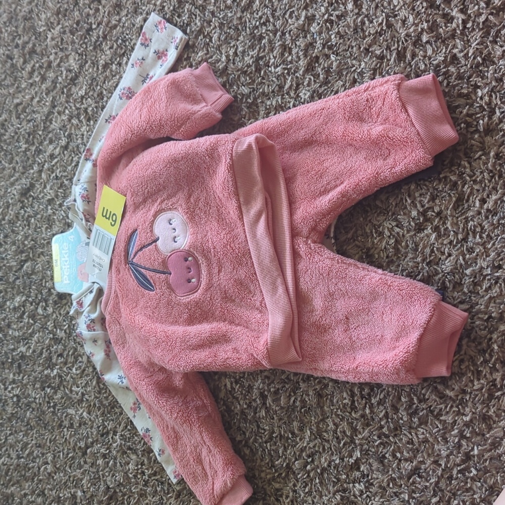 Pink Cherry Kids Matching Set